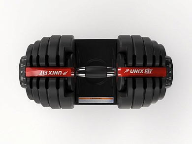 Гантель со ступенчатой регулировкой Unixfit 24kg